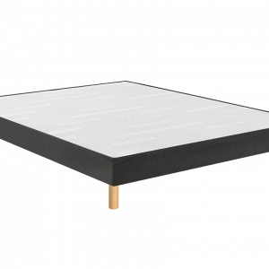 Sommier BULTEX Vitality FERME - 140x190, Jersey gris foncé